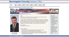 Desktop Screenshot of bloomingdaletownshipassessor.com
